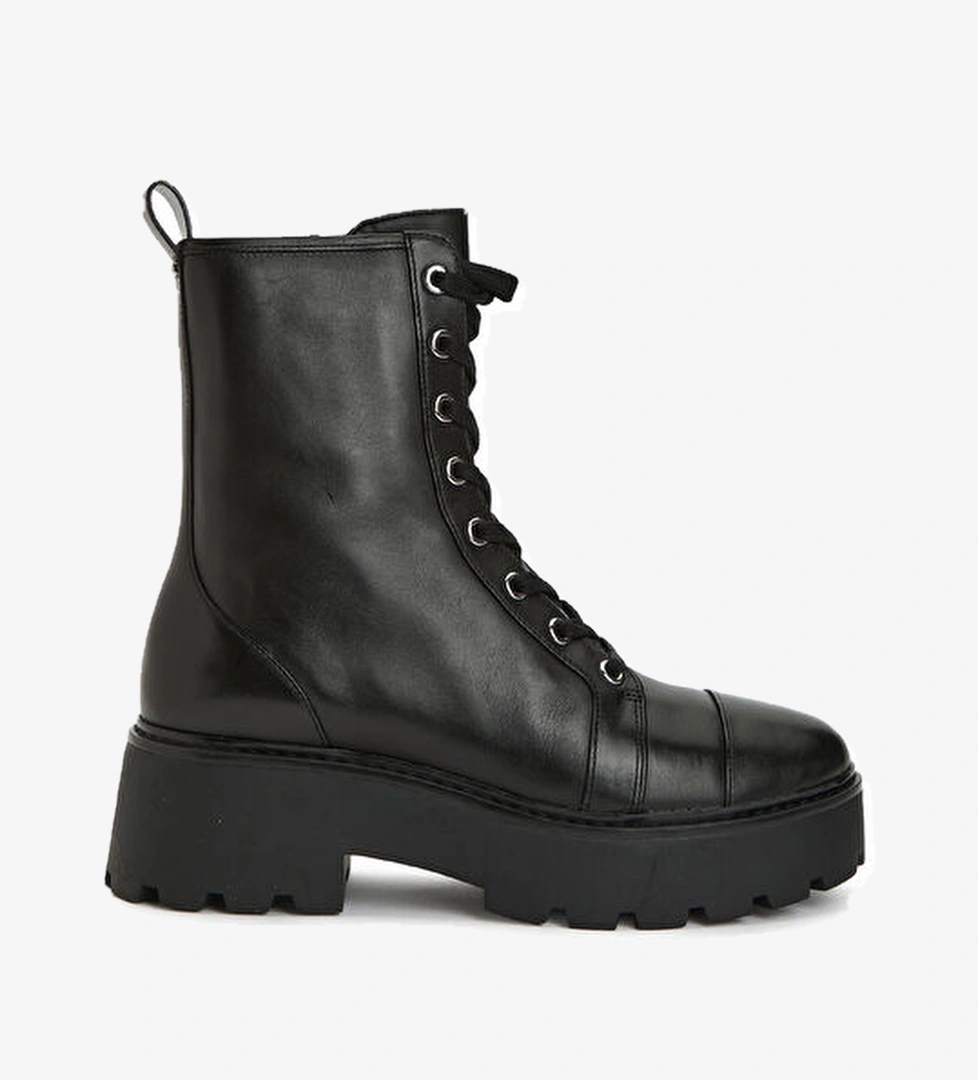 Michael Michael Kors Siyah Kadın Deri Bot model görseli