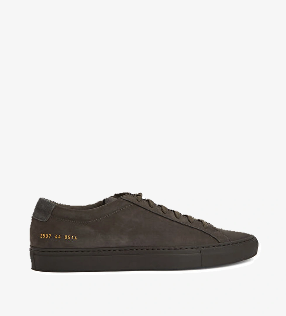 Common Projects Antrasit Erkek Deri Sneaker model görseli