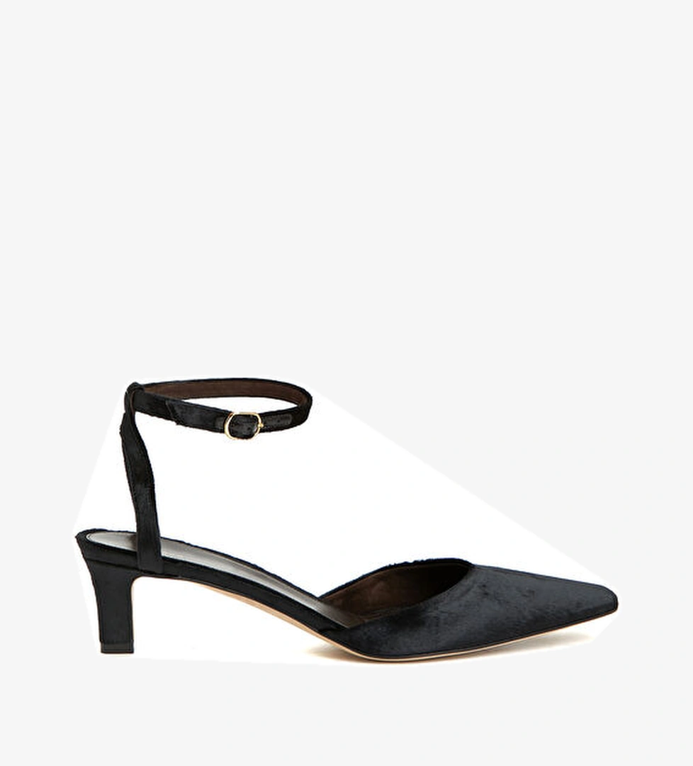 The Row Siyah Topuklu Ayakkabı model görseli