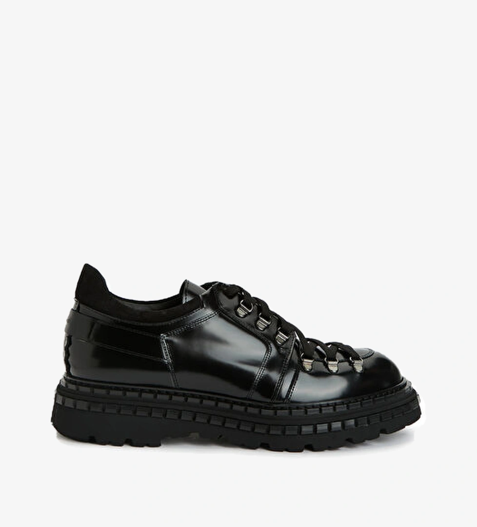 The Antipode William Siyah Erkek Deri Ayakkabı model görseli