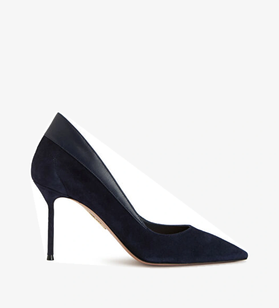 Aquazzura Guanto Lacivert Deri Stiletto model görseli