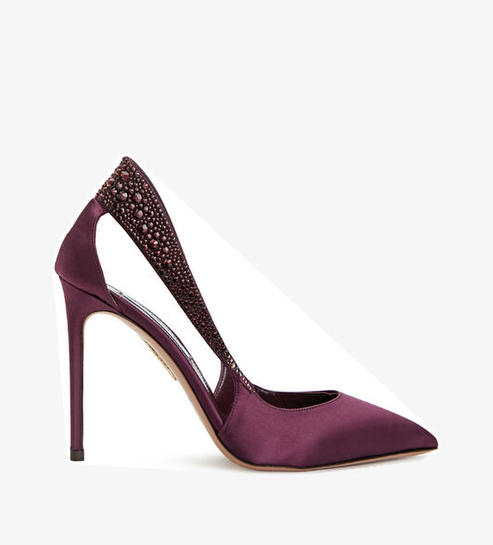 Aquazzura Mor Topuklu Ayakkabı model görseli