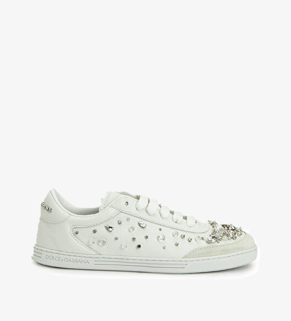 Dolce&gabbana Beyaz Kadın Deri Sneaker model görseli