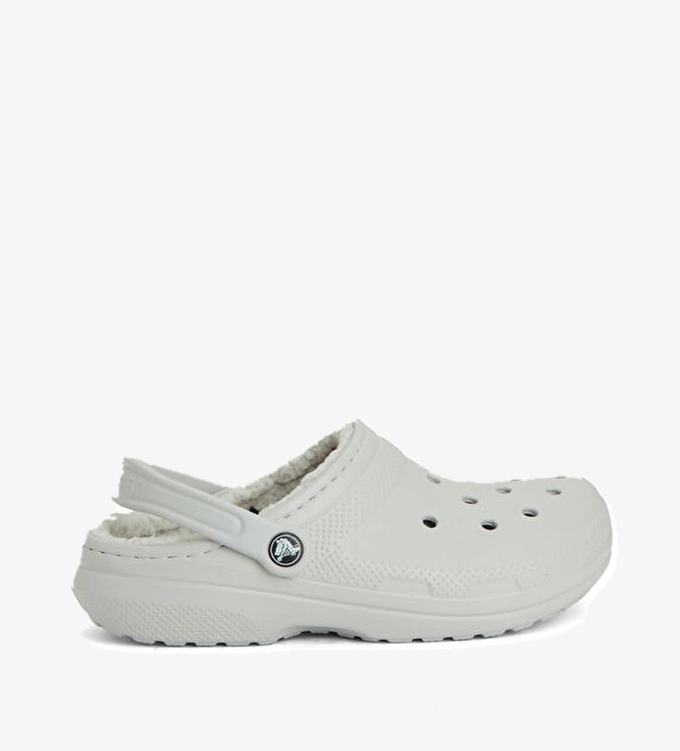 Crocs Classic Lined Clog Gri Kadın Terlik model görseli