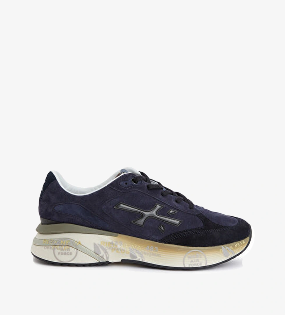 Premiata Moerun 7776 Lacivert Erkek Süet Sneaker model görseli
