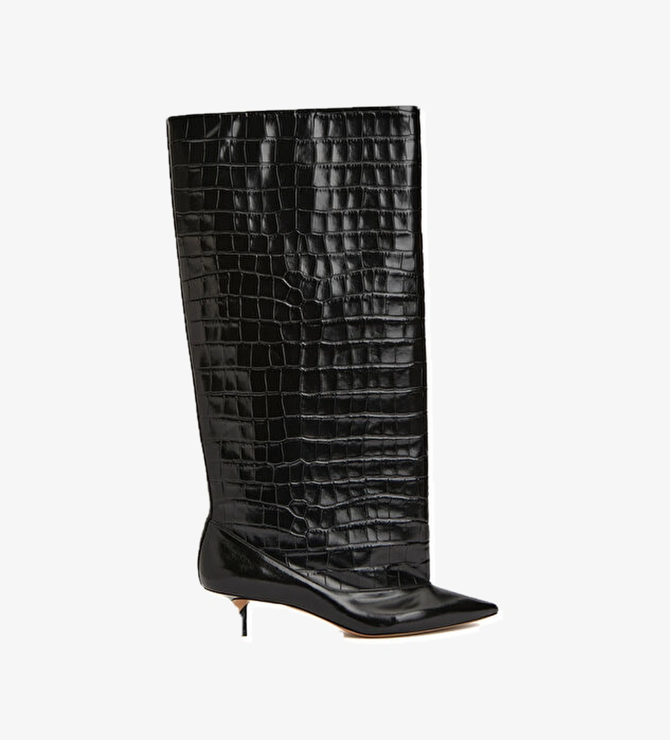 Jacquemus Siyah Kadın Deri Çizme model görseli