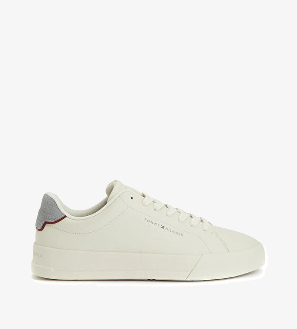Tommy Hilfiger Court Bej Erkek Deri Sneaker model görseli