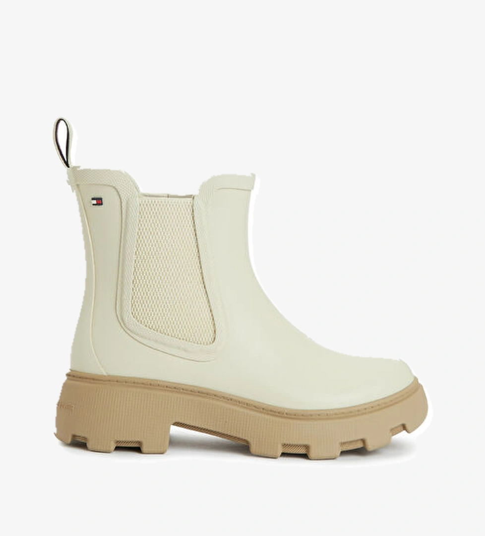 Bej Kadın Yağmur Botu - Görsel 1