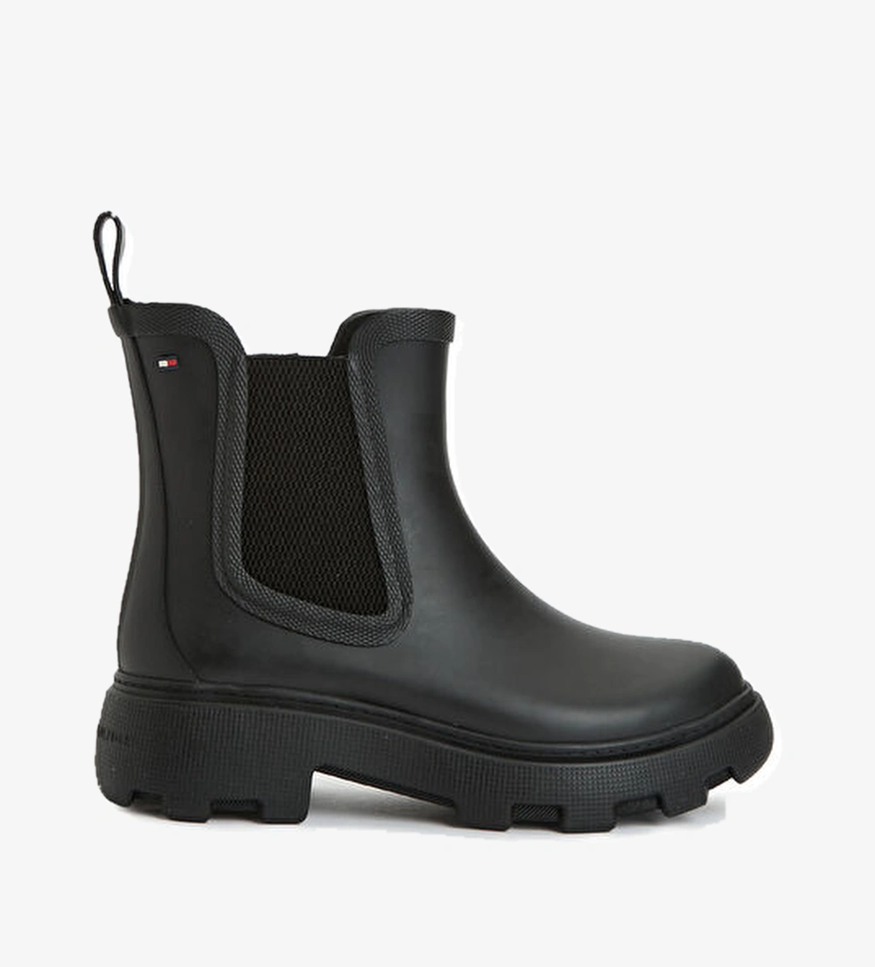 Tommy Hilfiger Siyah Kadın Yağmur Botu model görseli