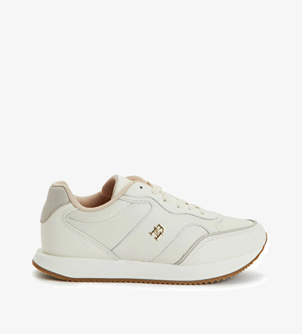 Tommy Hilfiger Runner Beyaz Kadın Deri Sneaker model görseli