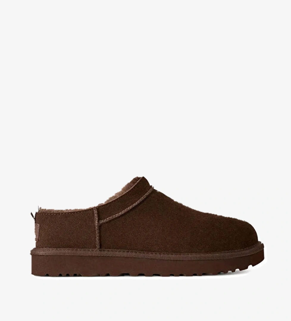 Ugg Classic Micro Kahverengi Kadın Süet Slipper model görseli