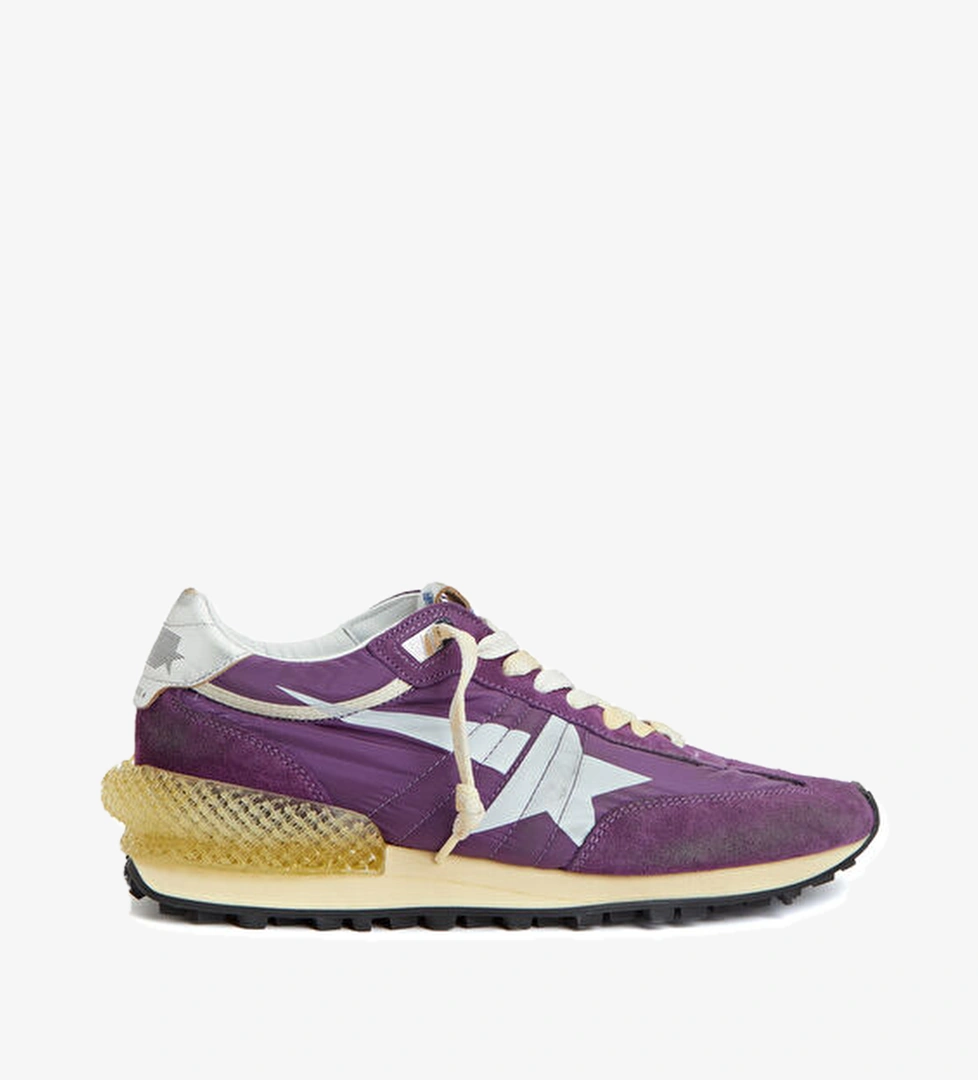 Marathon Mor Silver Logolu Kadın Sneaker - Görsel 1