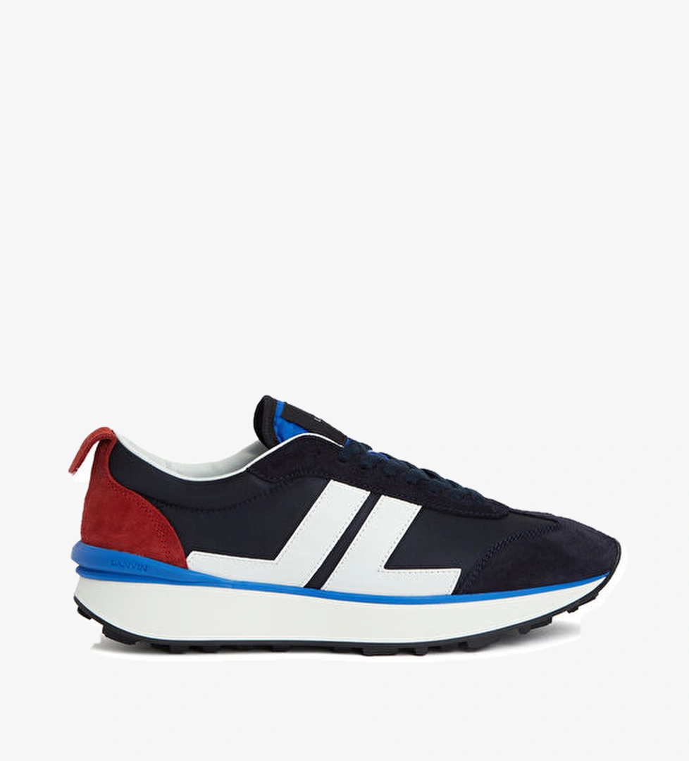 Lanvin Bumpr 2.0 Lacivert Erkek Deri Sneaker model görseli