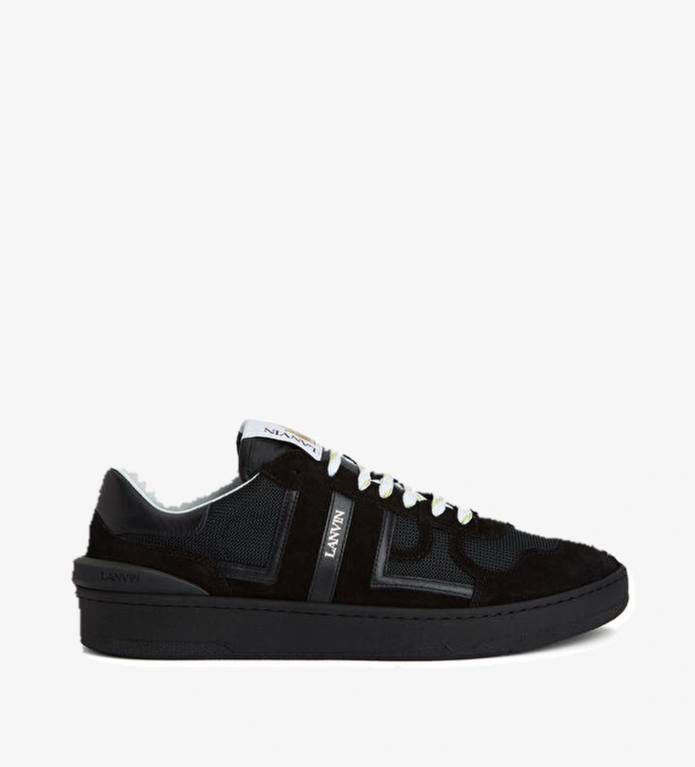 Lanvin Clay Siyah Erkek Deri Sneaker model görseli