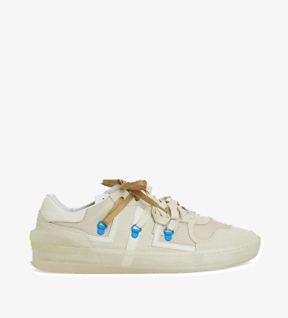 Clay Bej Erkek Deri Sneaker - Görsel 1