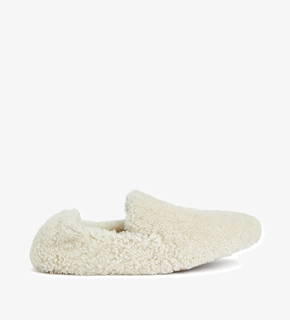 Le Monde Beryl Orlando Krem Shearling Deri Loafer model görseli