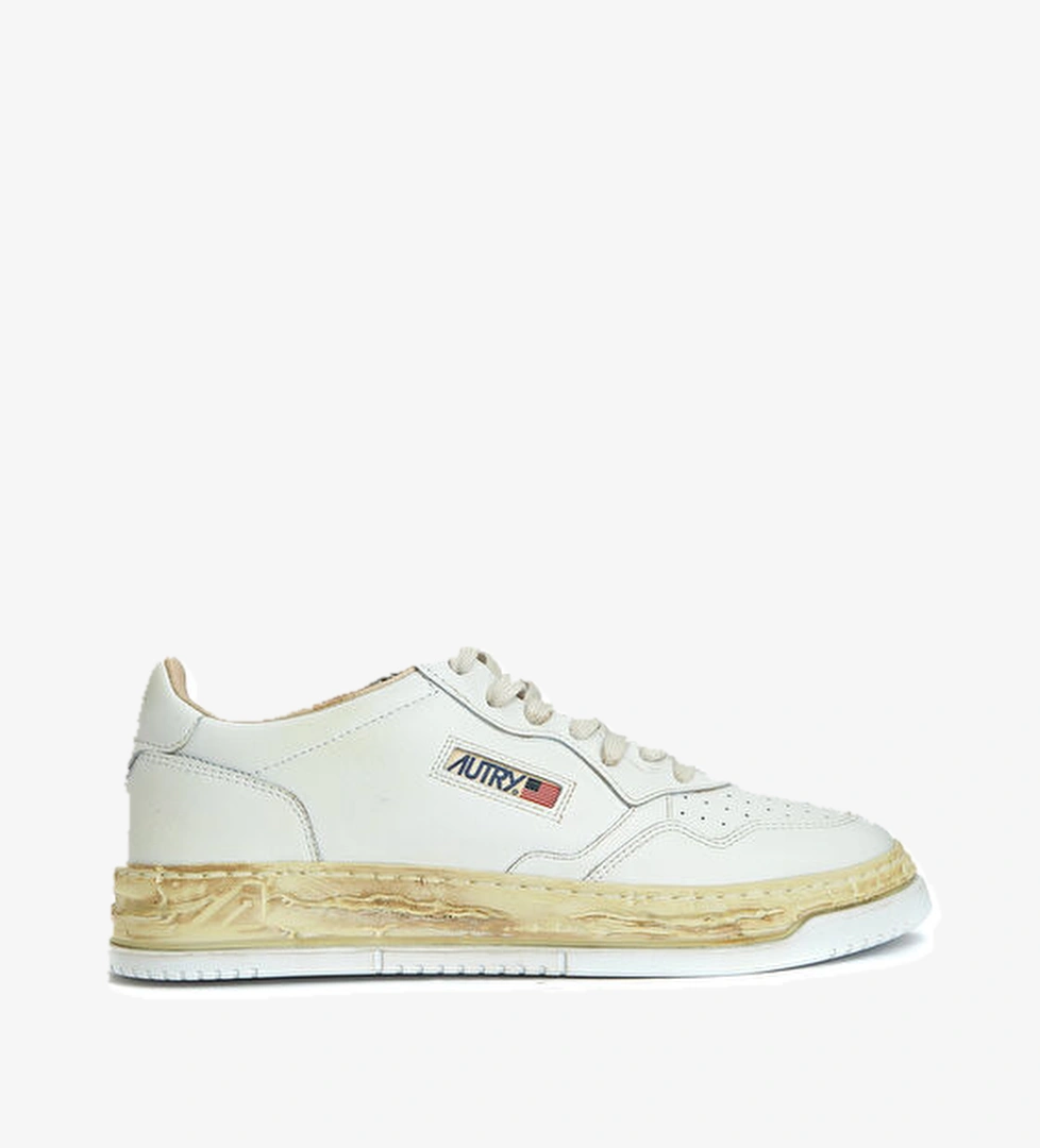 Autry x Mihara Yasuhiro Beyaz Erkek Deri Sneaker model görseli