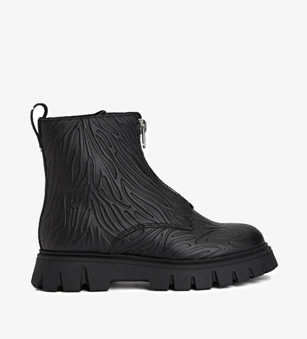 Marc Jacobs Siyah Kız Çocuk Deri Bot model görseli