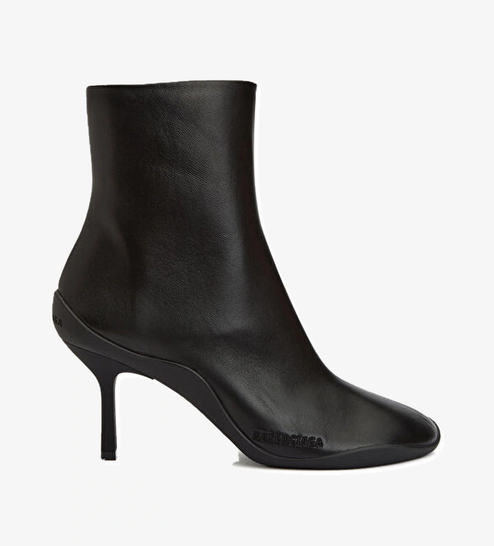 Balenciaga Shibuya Siyah Kadın Deri Bot model görseli
