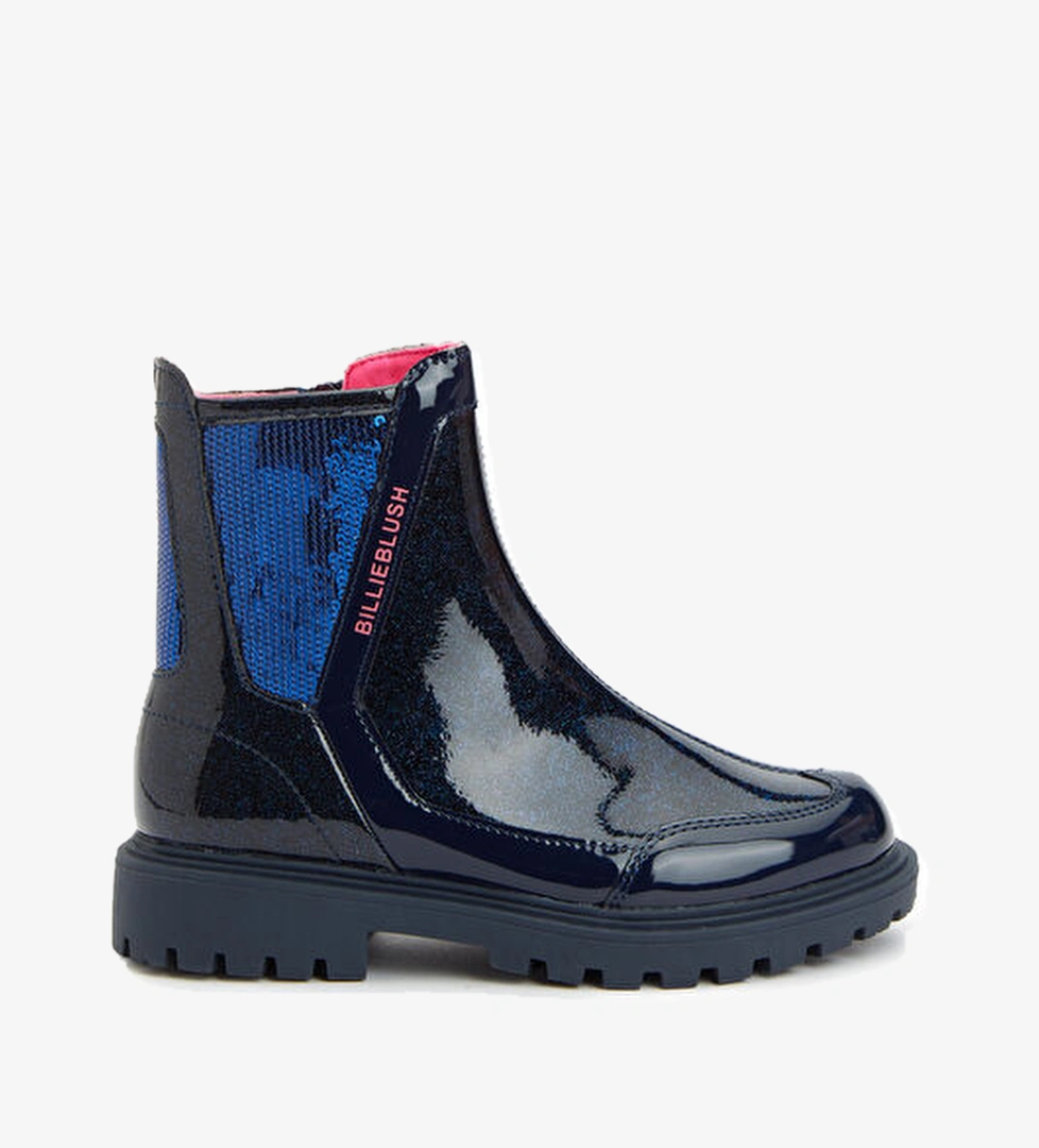 Billieblush Lacivert Sim Dokulu Kız Çocuk Bot model görseli