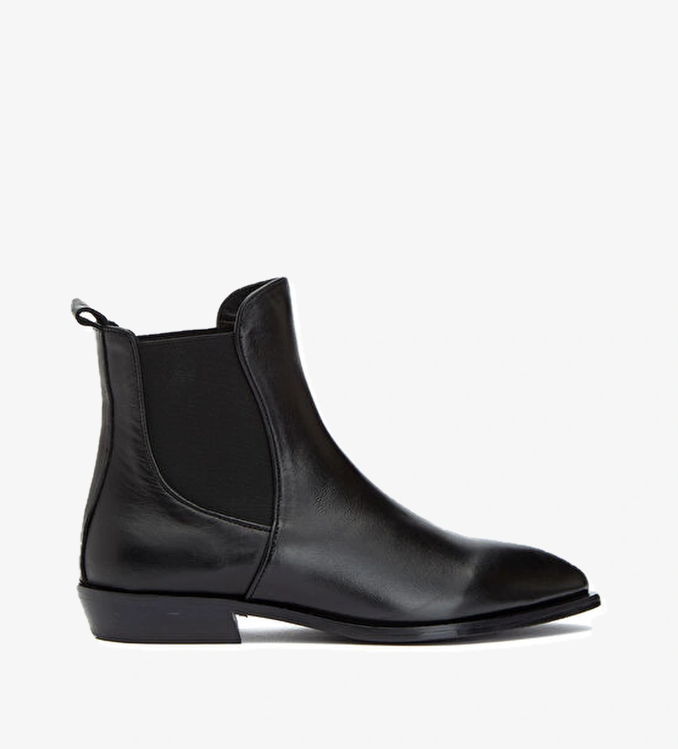 Beymen Club Siyah Kadın Deri Bot model görseli