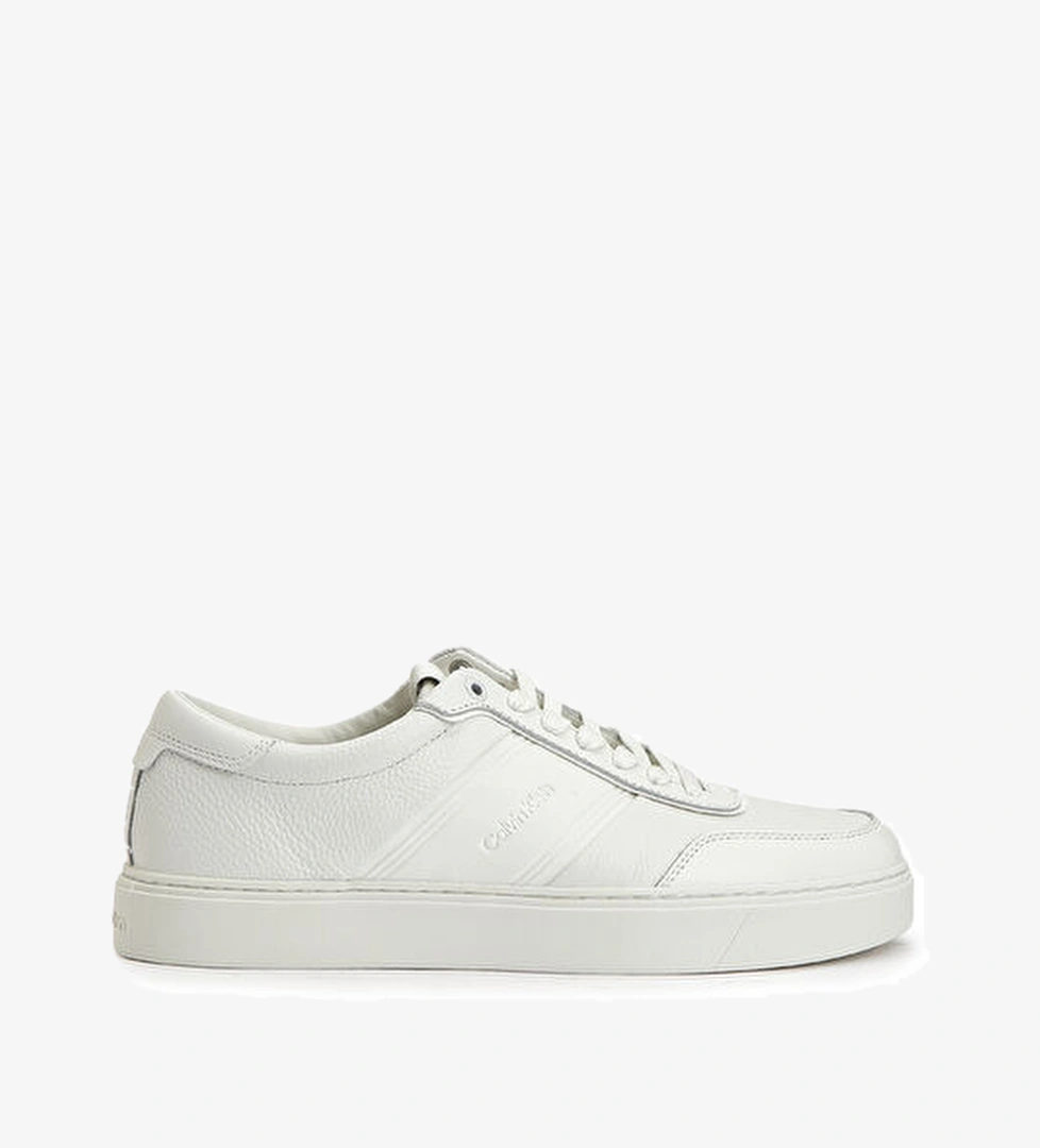 Calvin Klein Beyaz Logolu Erkek Sneaker model görseli