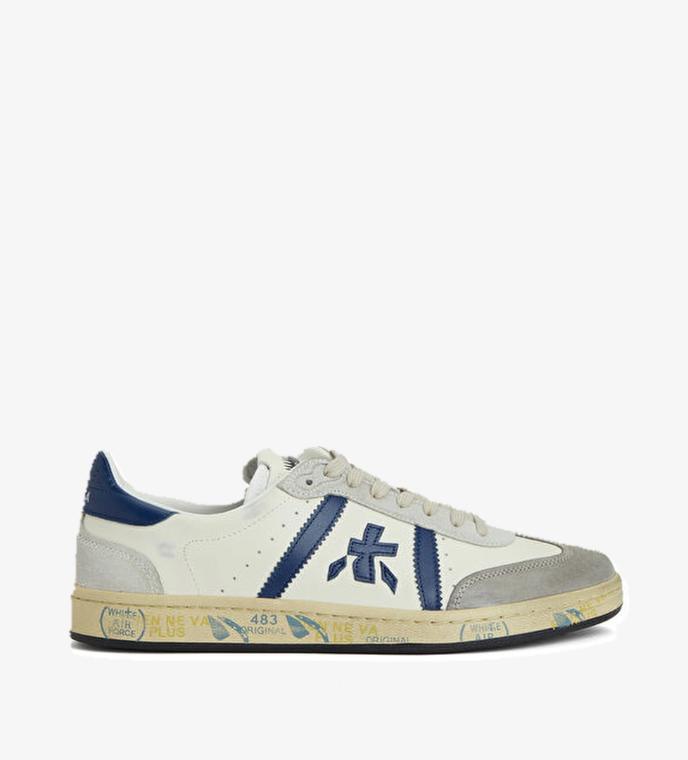 Premiata Istrice Bonnie Beyaz Erkek Deri Sneaker model görseli