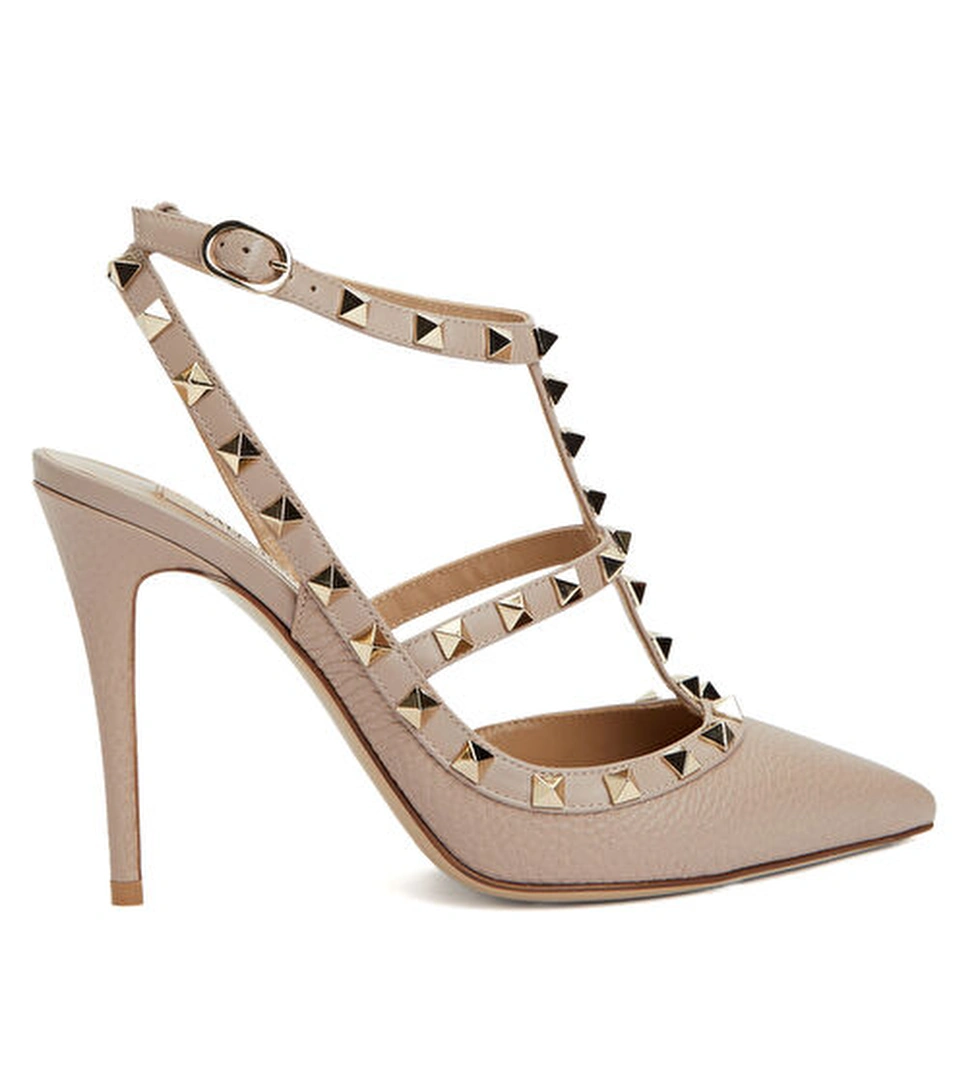 Valentino Garavani Rockstud Deri Topuklu Ayakkabı model görseli