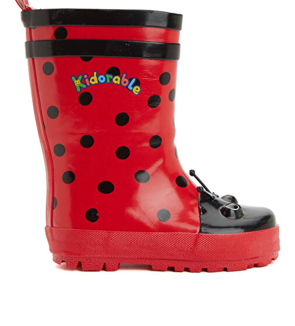 Kidorable Uğur Böceği Çocuk Yağmur Çizmesi model görseli