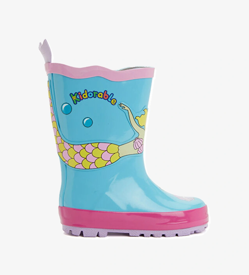 Kidorable Deniz Kızı Çocuk Yağmur Çizmesi model görseli
