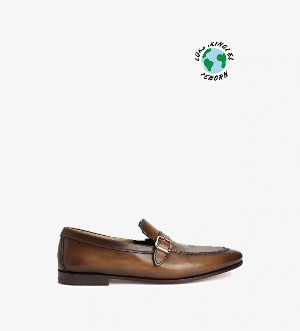 Santoni Erkek Loafer - Görsel 1