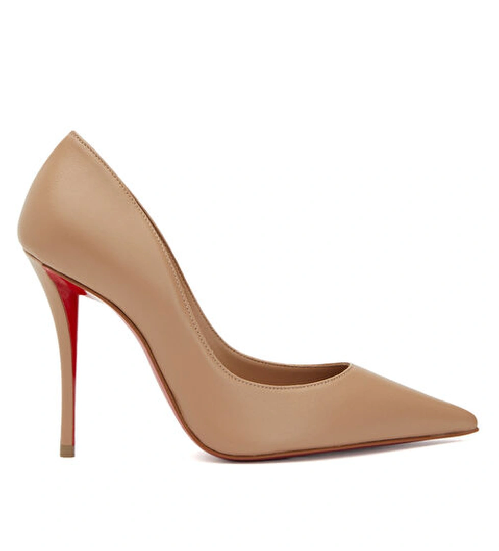Christian Louboutin Miss Z Nude Deri Stiletto model görseli