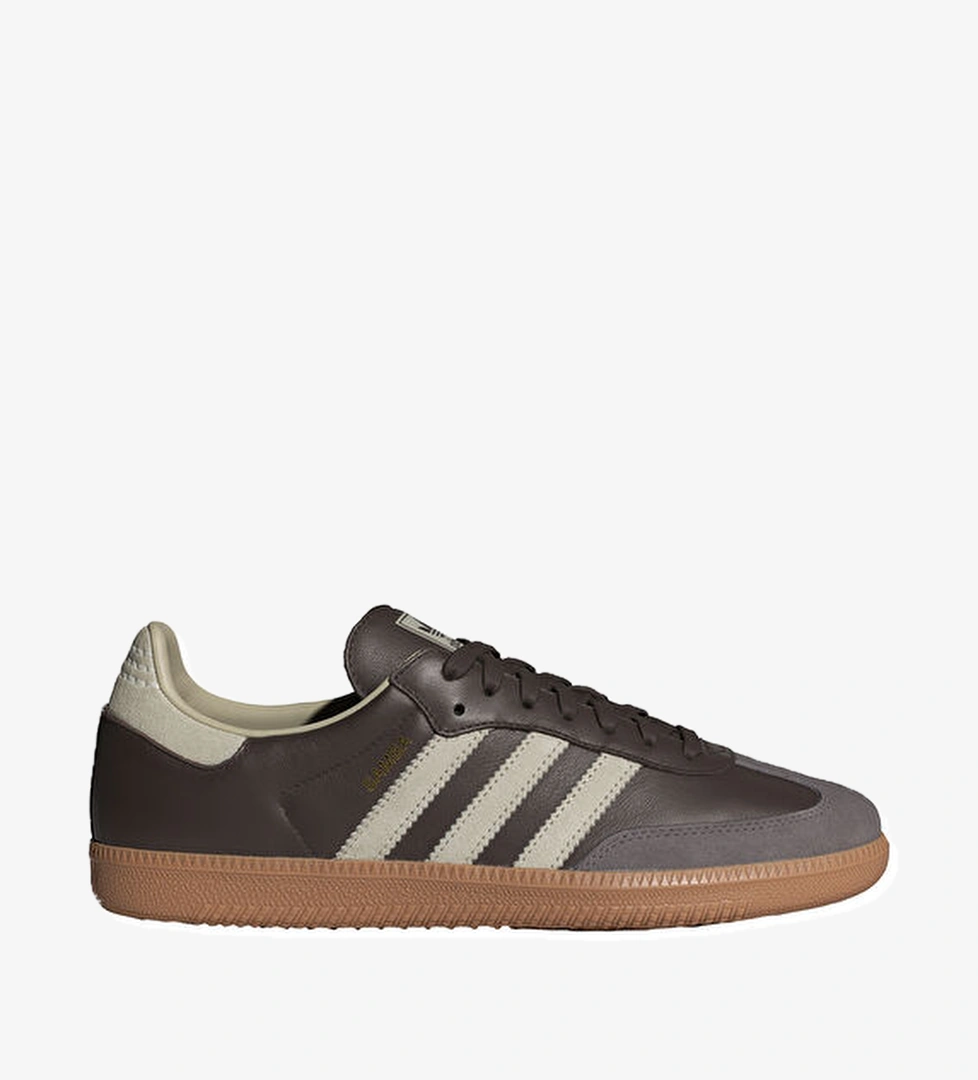 Adidas Samba OG Kahverengi Erkek Deri Sneaker model görseli