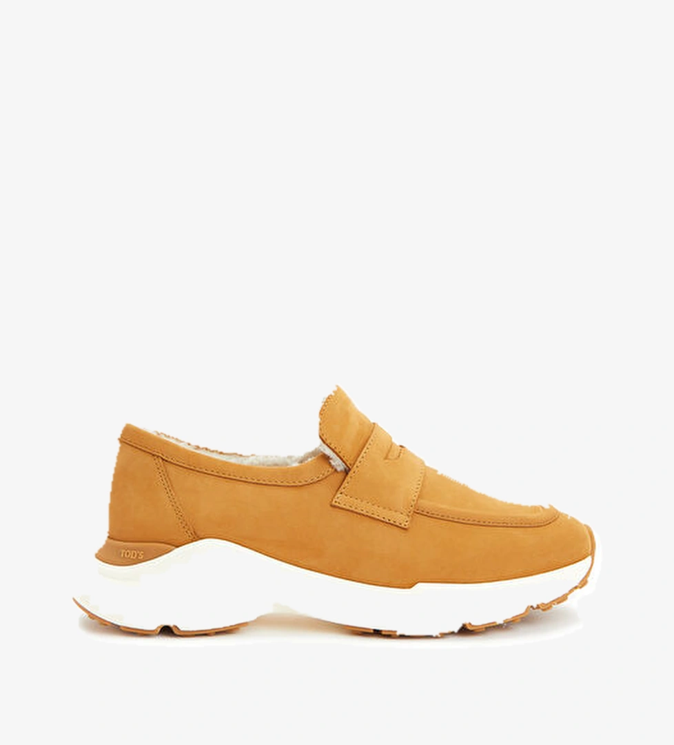 Tod's Sporty Taba Kadın Deri Sneaker model görseli