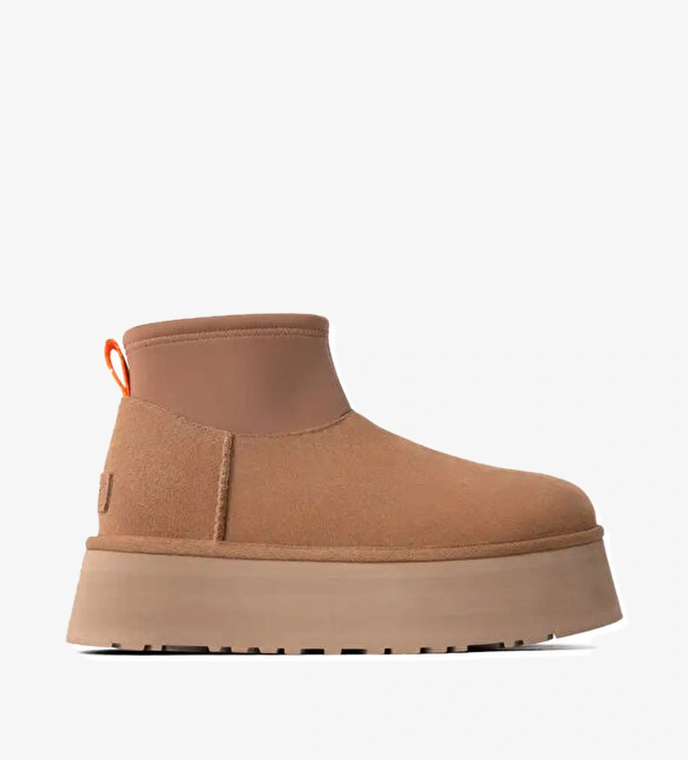 Ugg Classic Mini Dipper Taba Kadın Süet Bot model görseli