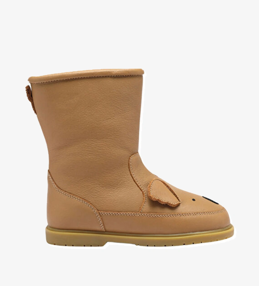 Donsje Amsterdam Wadudu Classic Kahverengi Unisex Çocuk Deri Bot model görseli