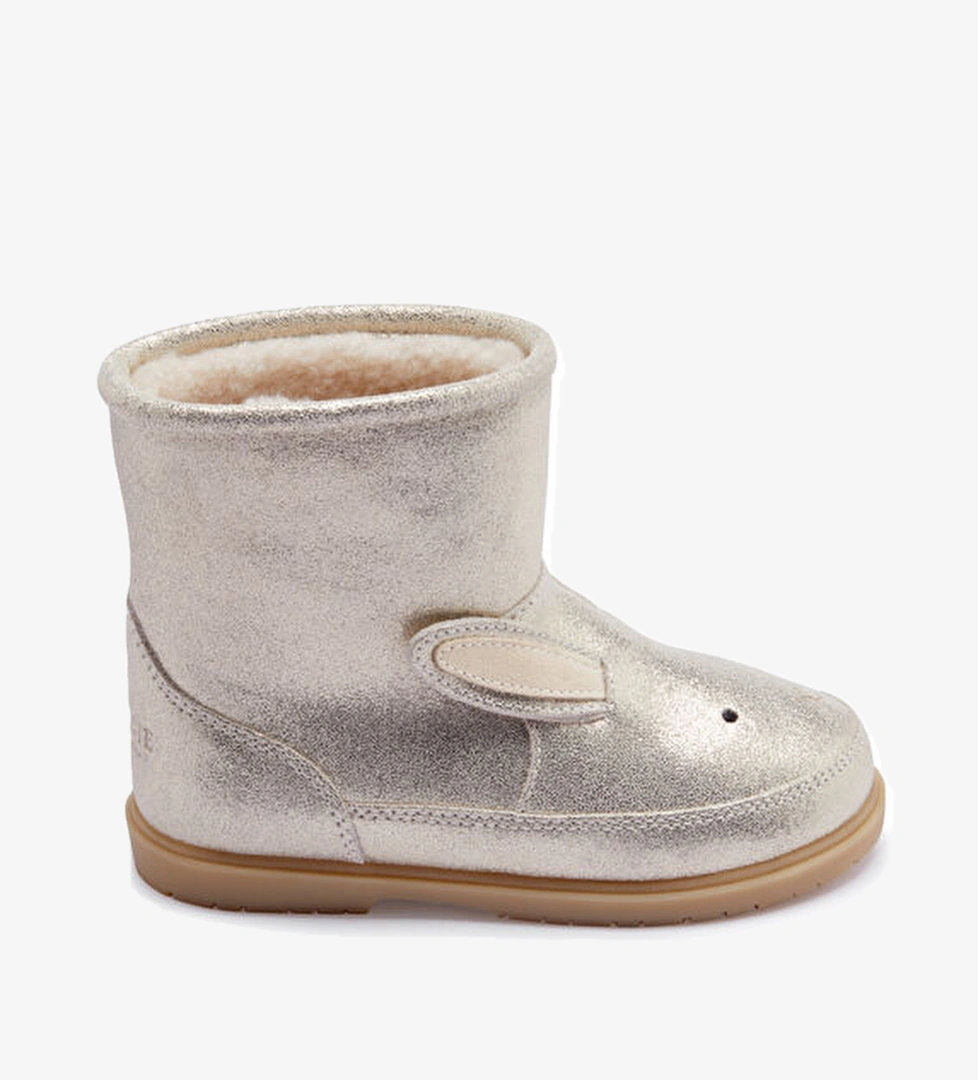 Donsje Amsterdam Xelly Silver Unisex Çocuk Deri Bot model görseli