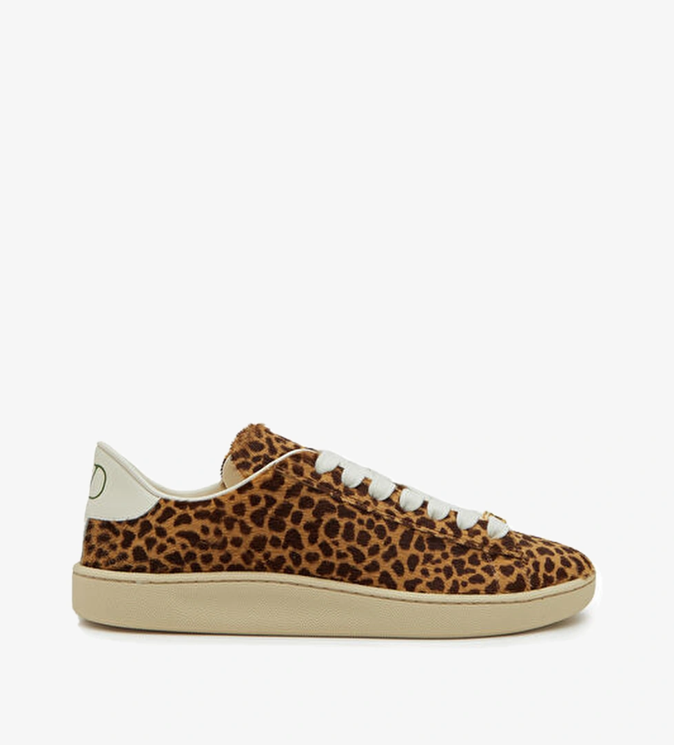 Valentino Garavani Leopar Kadın Deri Sneaker model görseli