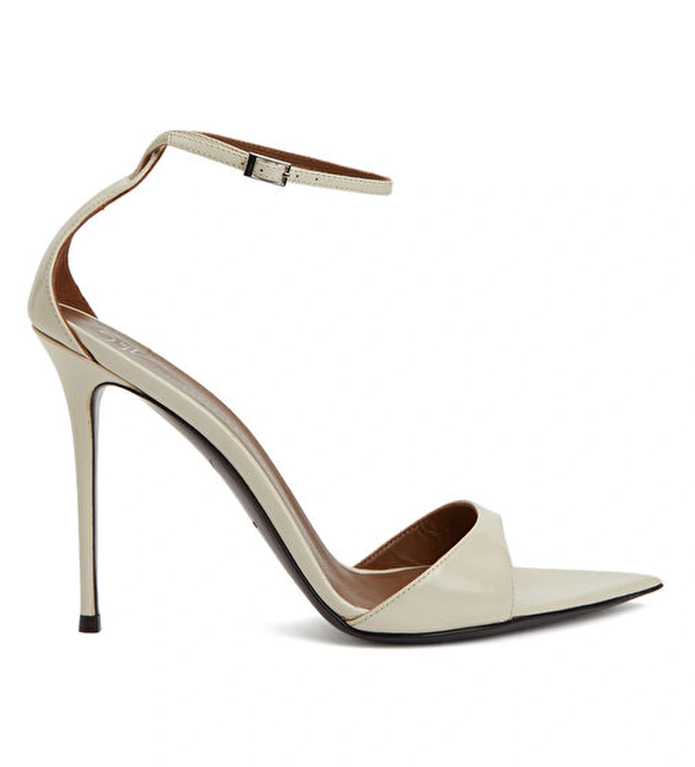 Giuseppe Zanotti Intriigo Vizon Deri Topuklu Sandalet model görseli
