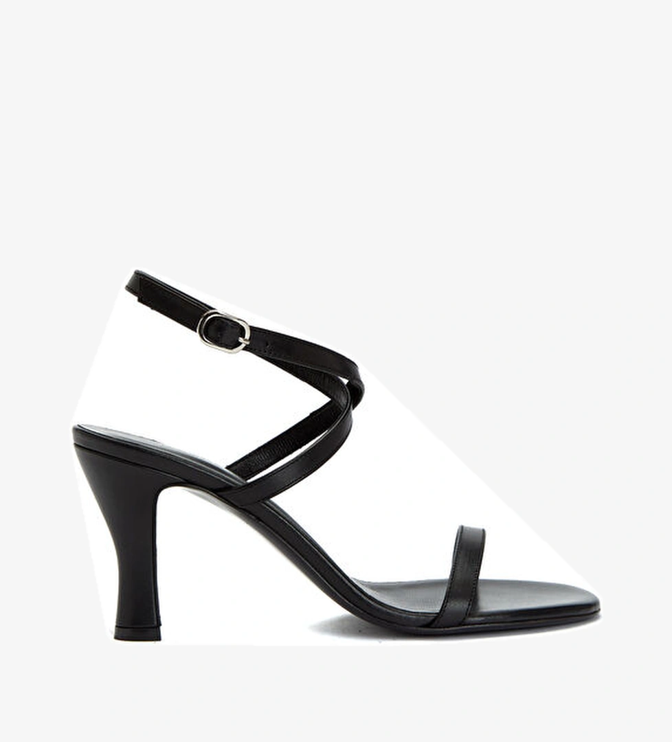 Academia Academia Siyah Kadın Deri Sandalet Sandalet & Terlik | Beymen Siyah - 1. görsel