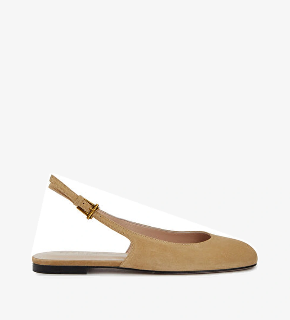 Beymen Collection Beymen Collection Bej Klasik Süet Babet | Beymen Bej - 1. görsel