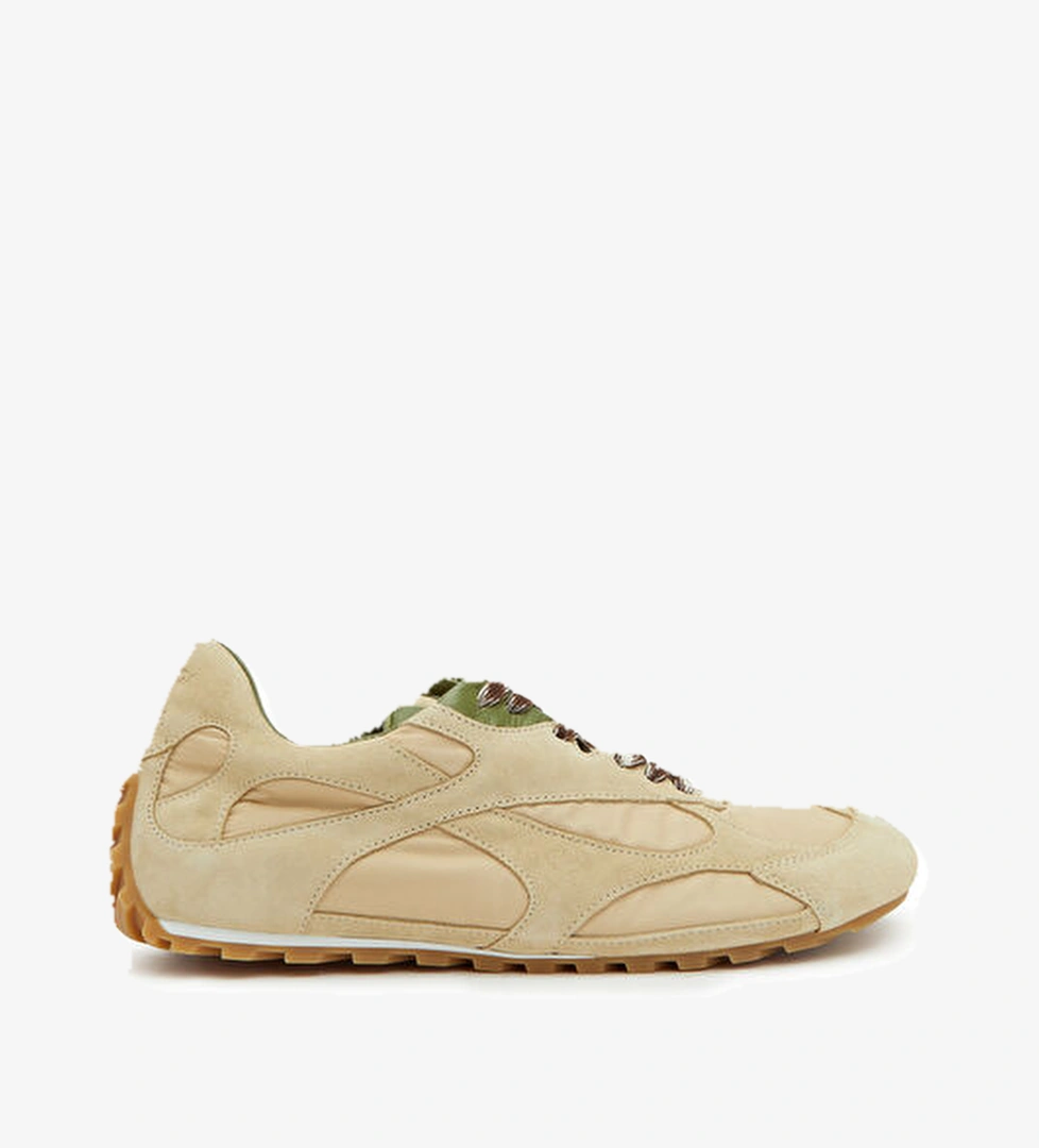 Bottega Veneta Orbit Krem Erkek Deri Sneaker model görseli