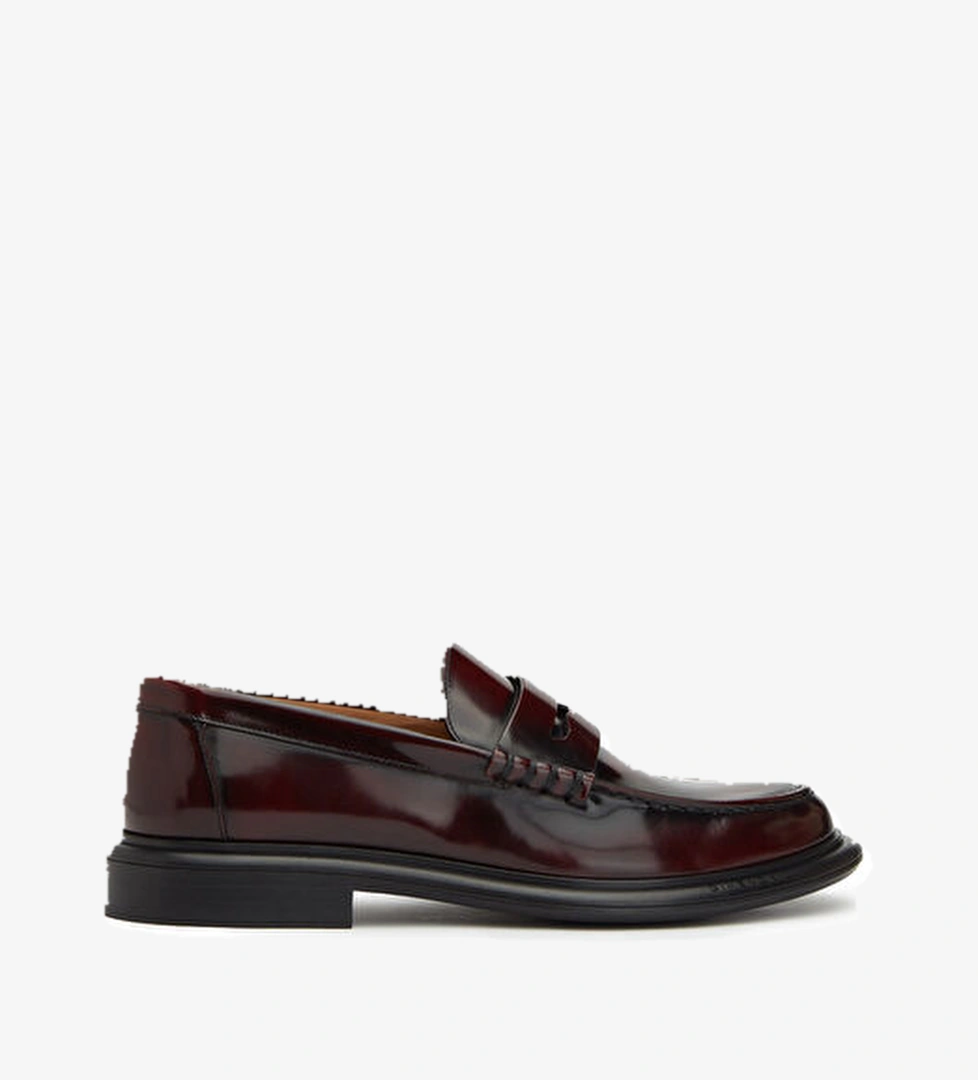 Givenchy Bordo Erkek Deri Loafer model görseli