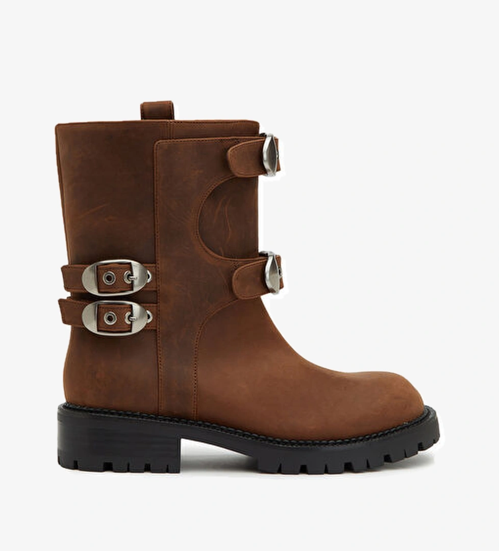 Marc Jacobs The Kiki Kahverengi Kadın Deri Bot model görseli