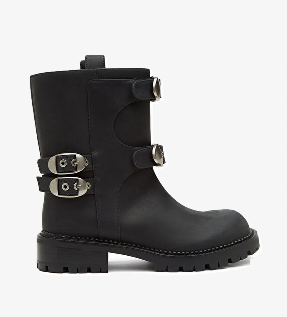 Marc Jacobs Kiki Moto Siyah Kadın Deri Bot model görseli