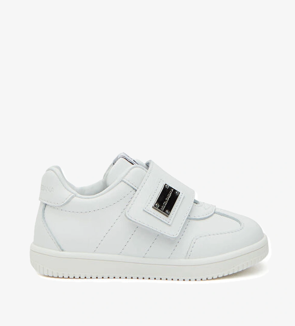 Dolce&gabbana Beyaz Erkek Çocuk Deri Sneaker model görseli
