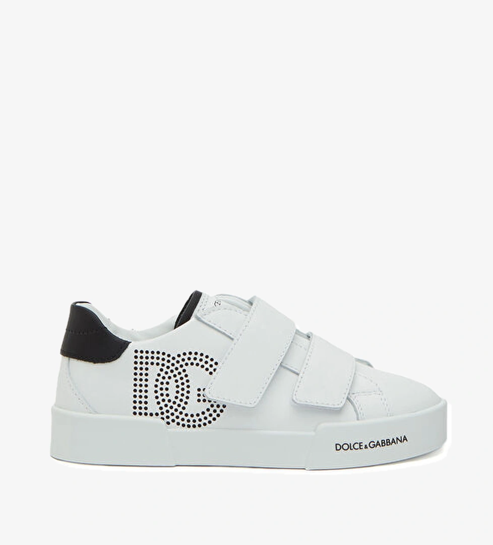 Dolce&gabbana Beyaz Erkek Çocuk Deri Sneaker model görseli
