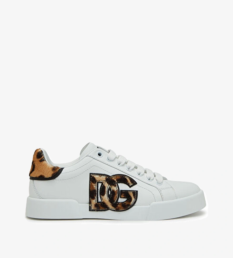 Dolce&gabbana Beyaz Kadın Deri Sneaker model görseli