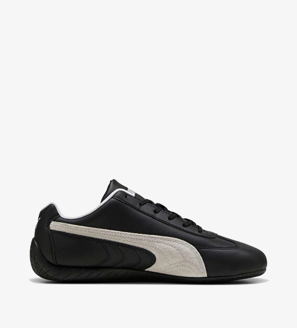 Puma Puma Puma Black Puma White Speedcat Black White Deri Unisex Sneaker Beymen'de! Puma Black Puma White - 1. görsel
