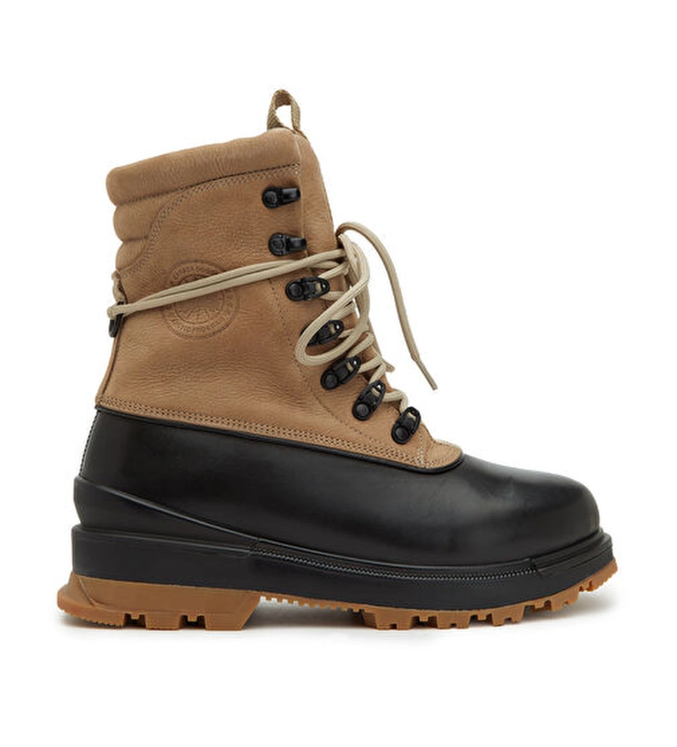 Canada Goose Siyah Kahverengi Taba Erkek Deri Bot model görseli